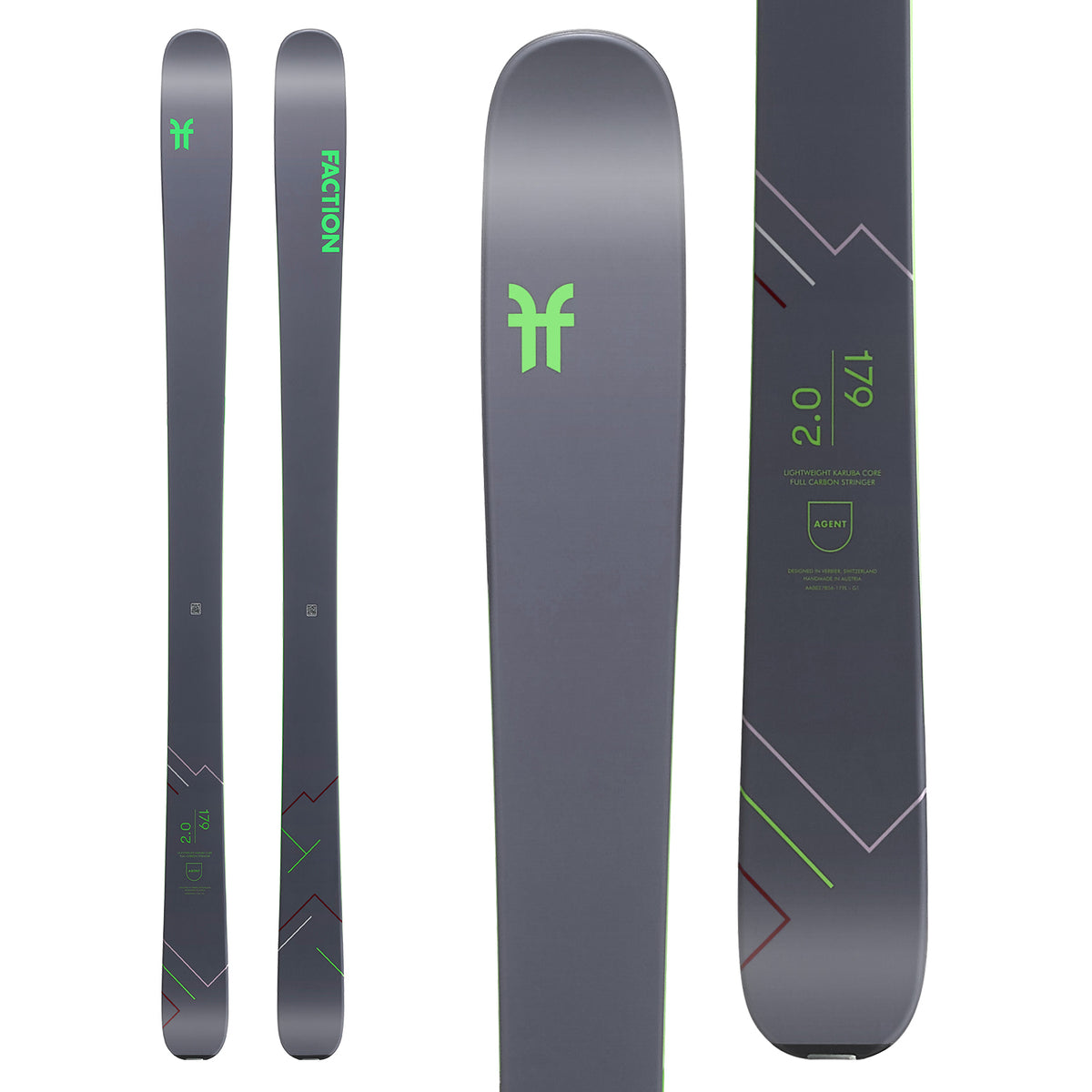Faction Agent 2.0 Skis 2020