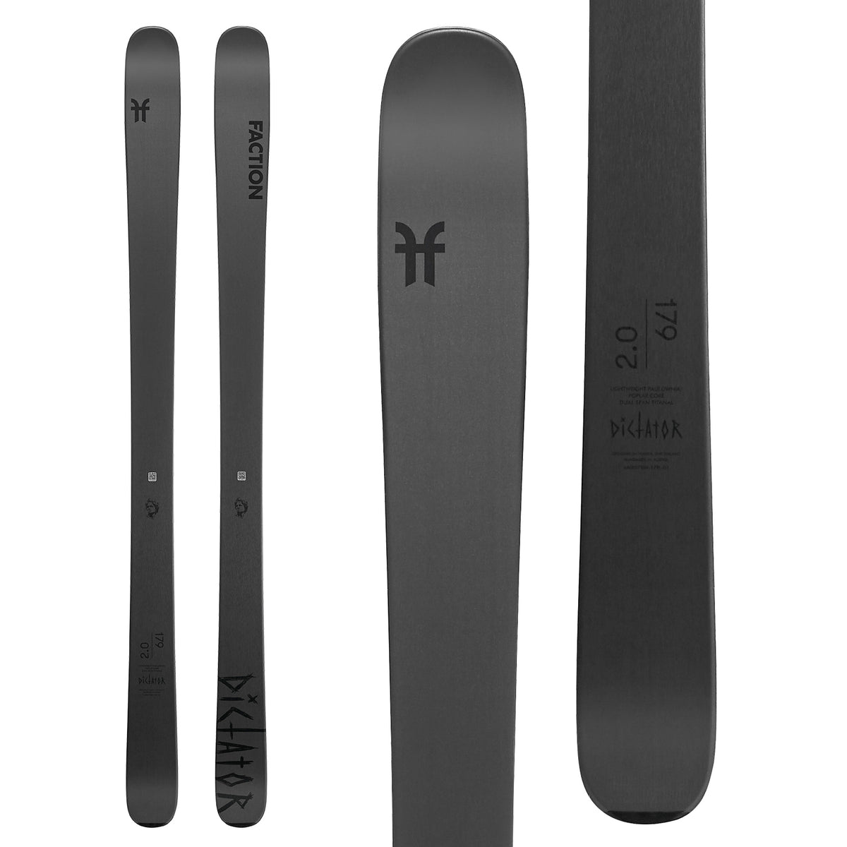Faction Dictator 2.0 Skis 2020