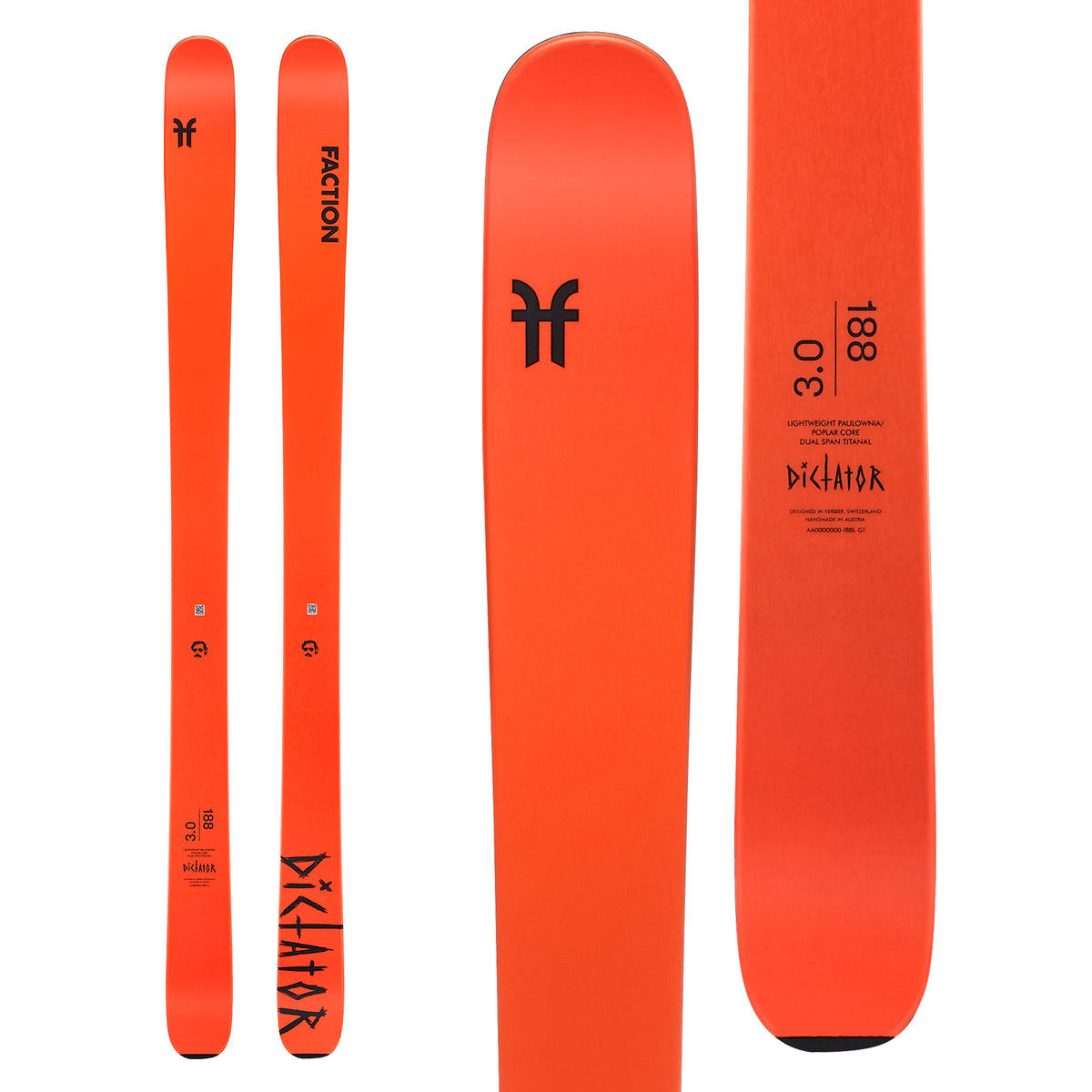 Faction Dictator 3.0 Skis 2020