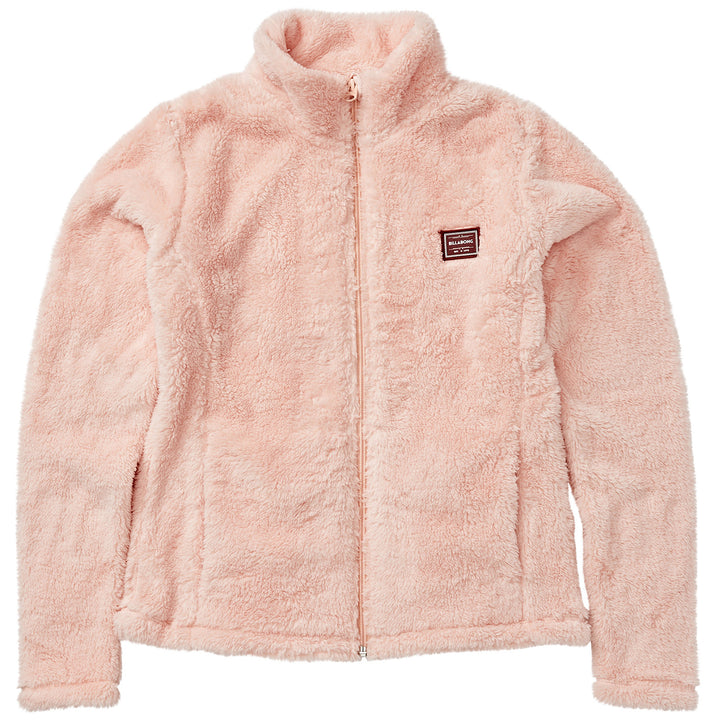 Billabong First Chair Full Zip Fleece - Girls' Sun Peach