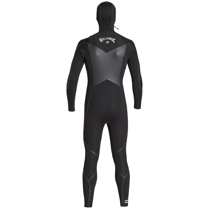 Billabong 5/4 Absolute X Chest Zip Hooded Wetsuit Black