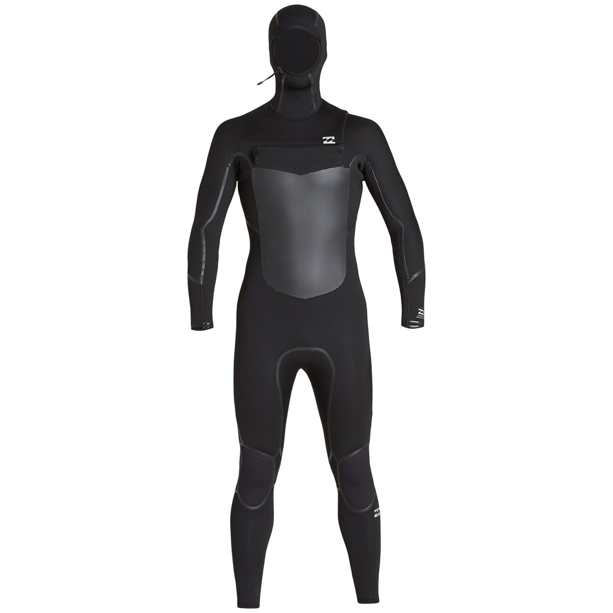 Billabong 5/4 Absolute X Chest Zip Hooded Wetsuit Black