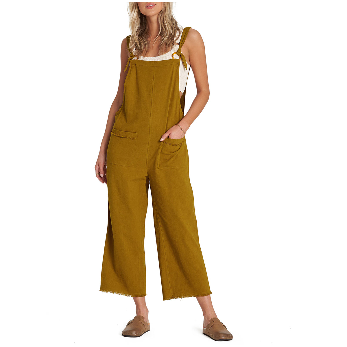 Billabong Run Wild Overalls - Women's Moss