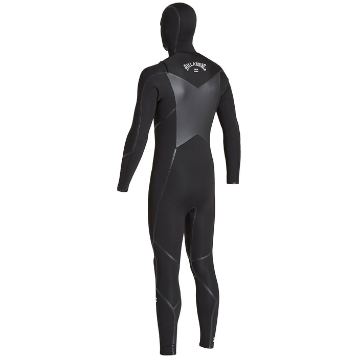 Billabong 5/4 Absolute X Chest Zip Hooded Wetsuit Black
