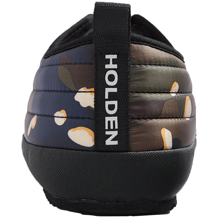Holden Puffy Slipper Shoes Navy Choclate Chip Camo