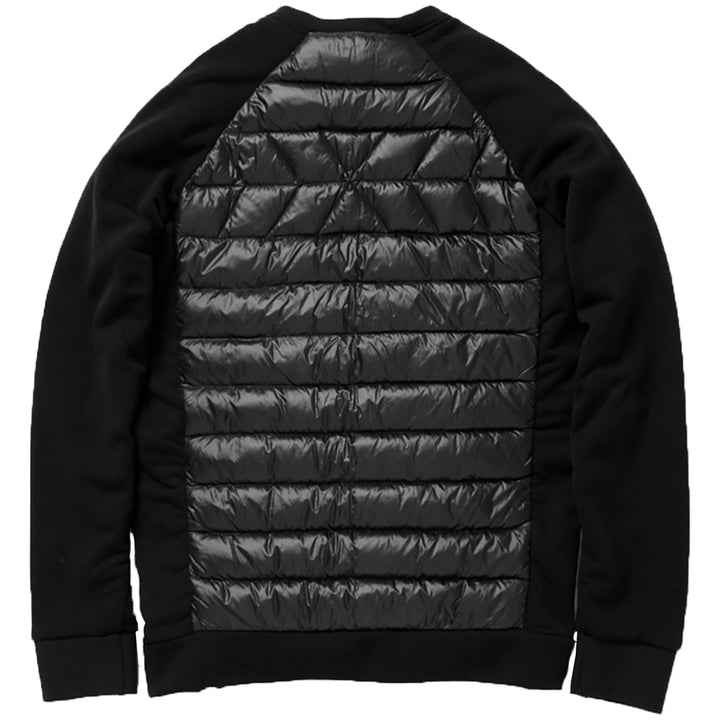 Holden Hybrid Down Crew Top Black