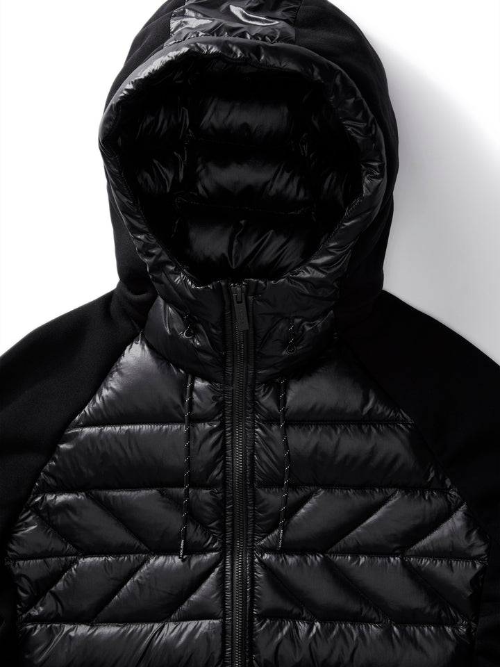 Holden Hybrid Down Zip Jacket Black