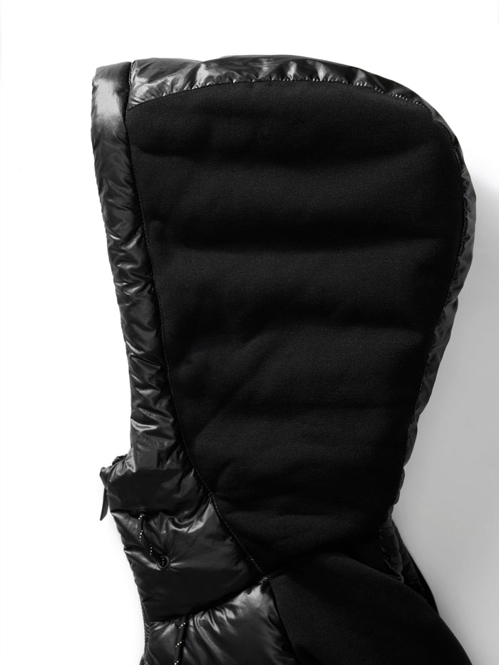 Holden Hybrid Down Zip Jacket Black