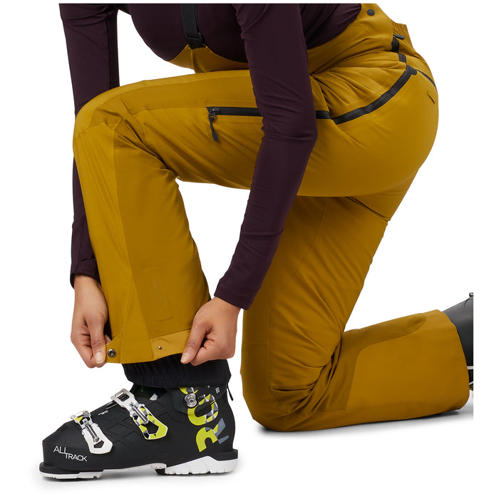 Mountain Hardwear Boundary Line™ GORE-TEX Insulated Bibs - Women's Dark Bolt