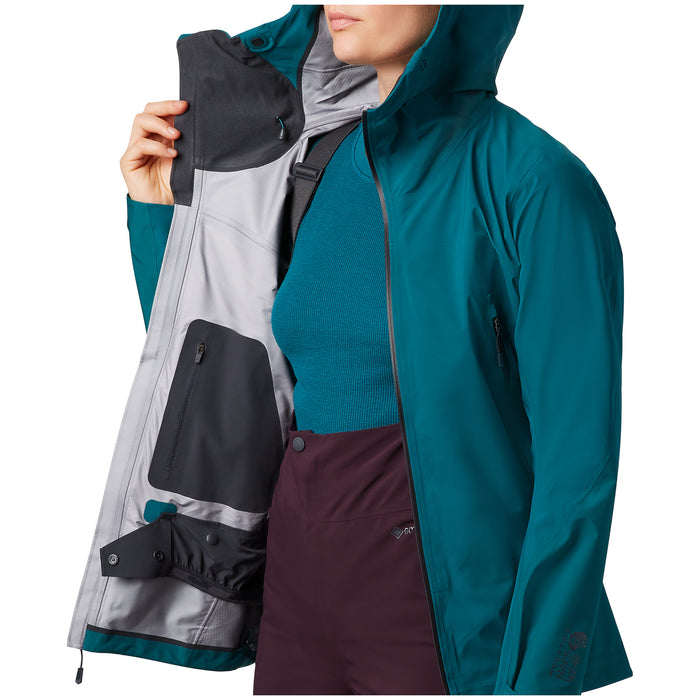 Mountain Hardwear High Exposure GORE-TEX C-Knit Jacket - Women's Dive