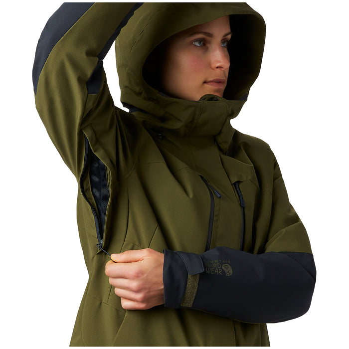 Mountain Hardwear FireFall/2™ Insulated Jacket - Women's Combat Green