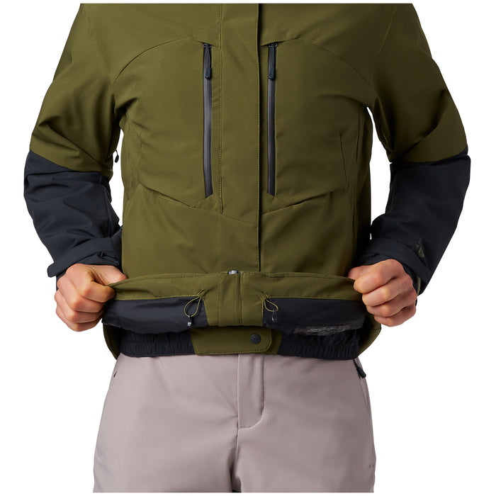Mountain Hardwear FireFall/2™ Insulated Jacket - Women's Combat Green
