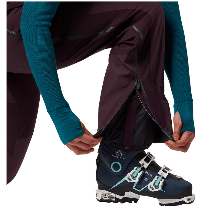Mountain Hardwear High Exposure GORE-TEX C-Knit Bibs - Women's Darkest Dawn