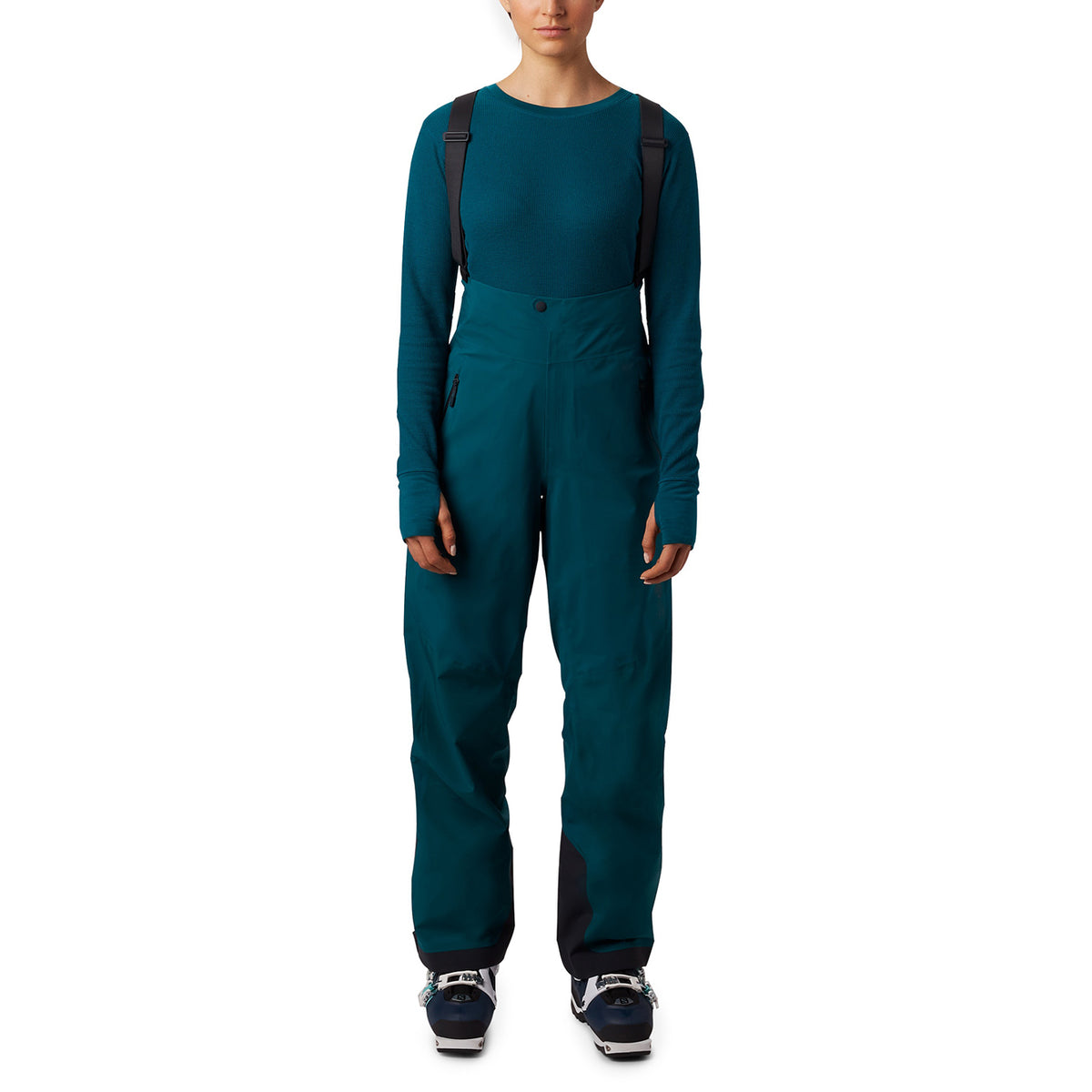 Mountain Hardwear High Exposure GORE-TEX C-Knit Bibs - Women's Dive