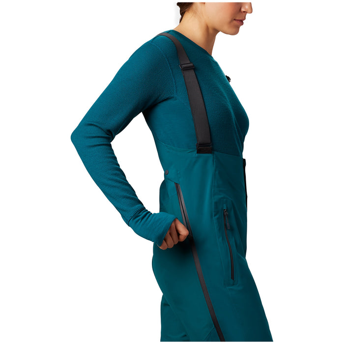Mountain Hardwear High Exposure GORE-TEX C-Knit Bibs - Women's Dive
