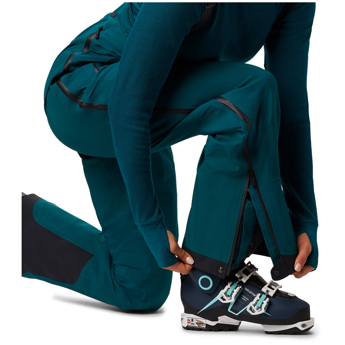 Mountain Hardwear High Exposure GORE-TEX C-Knit Bibs - Women's Dive