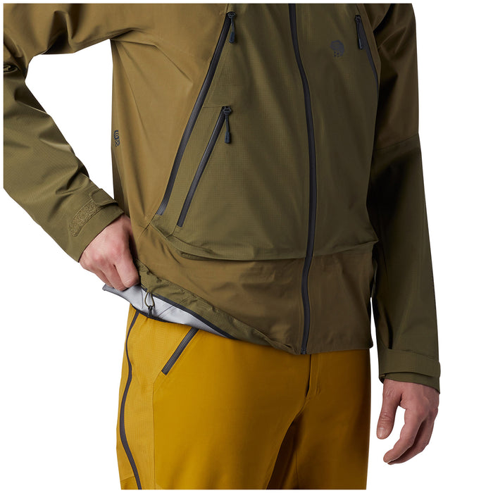 Mountain Hardwear High Exposure GORE-TEX C-Knit Jacket Combat Green