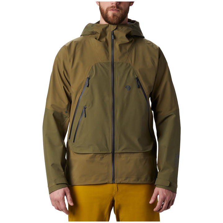 Mountain Hardwear High Exposure GORE-TEX C-Knit Jacket Combat Green