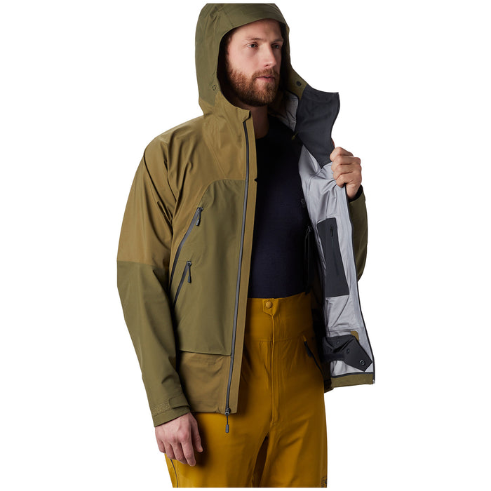 Mountain Hardwear High Exposure GORE-TEX C-Knit Jacket Combat Green