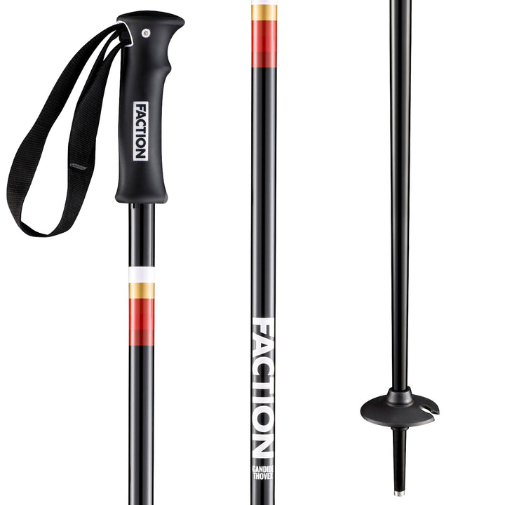 Faction Candide Ski Poles 2020 Black