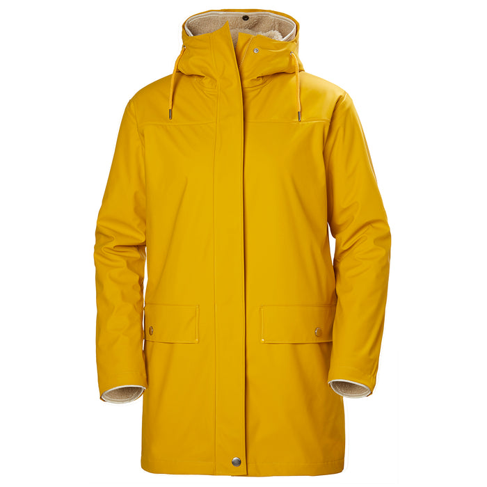 Helly Hansen Moss Insulated Rain Coat - Women's Essential Yellow