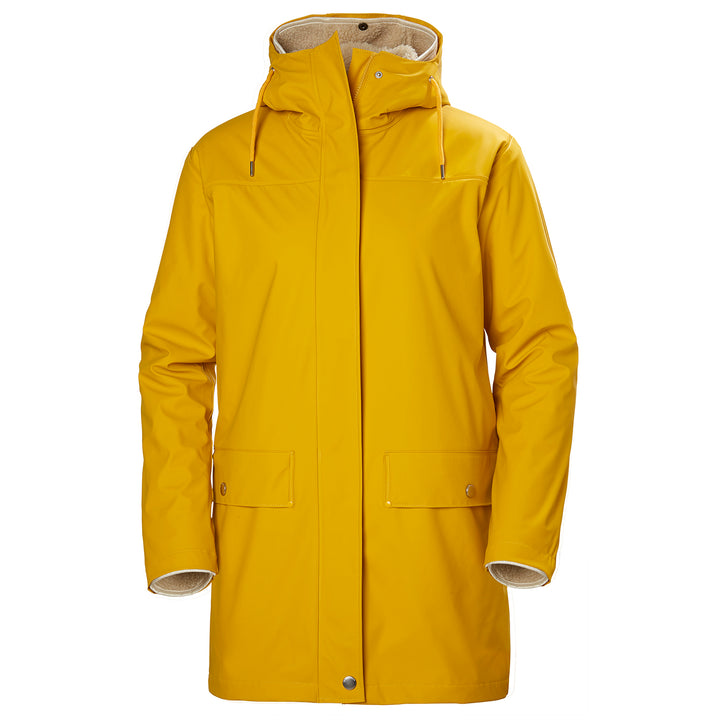 Helly Hansen Moss Insulated Rain Coat - Women's Essential Yellow