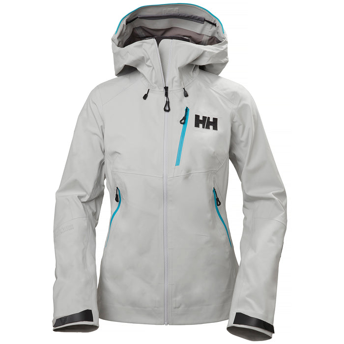 Helly Hansen Odin Mountain 3L Shell Jacket - Women's Grey Fog
