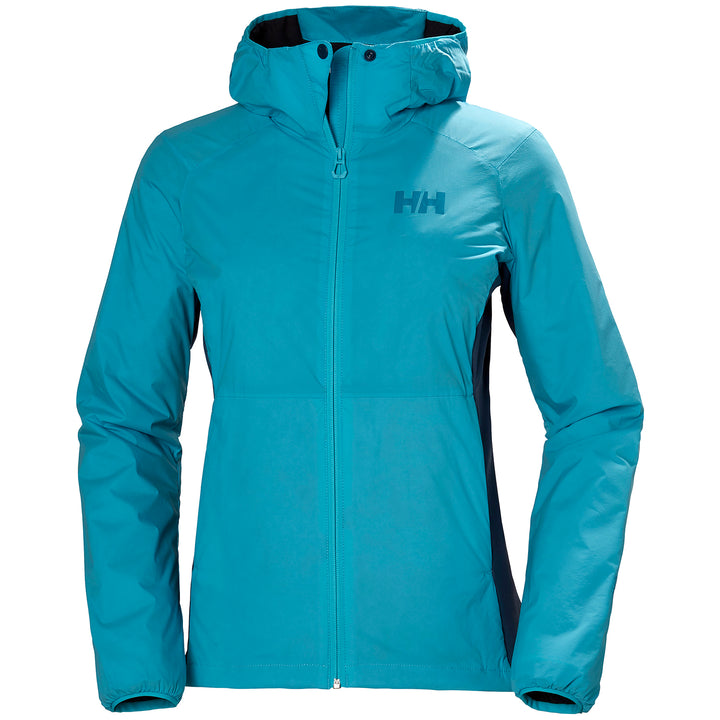 Helly Hansen Odin Stretch Hooded Light Insulator Jacket - Women's Scuba Blue