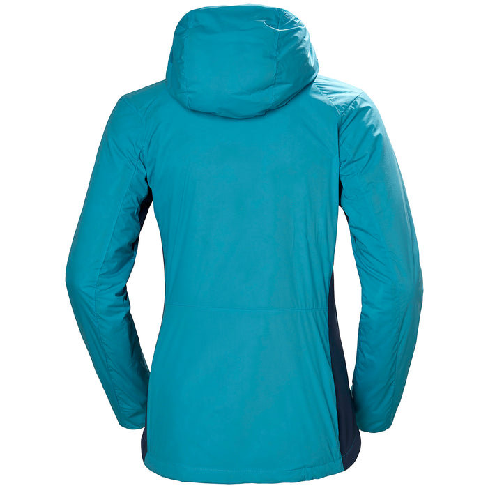 Helly Hansen Odin Stretch Hooded Light Insulator Jacket - Women's Scuba Blue