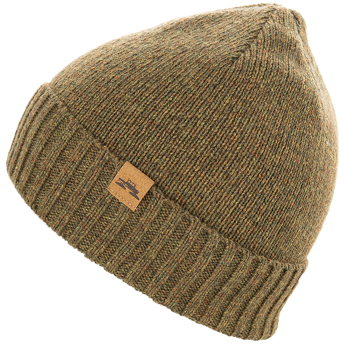 Spacecraft Wooly Cuff Beanie Olive