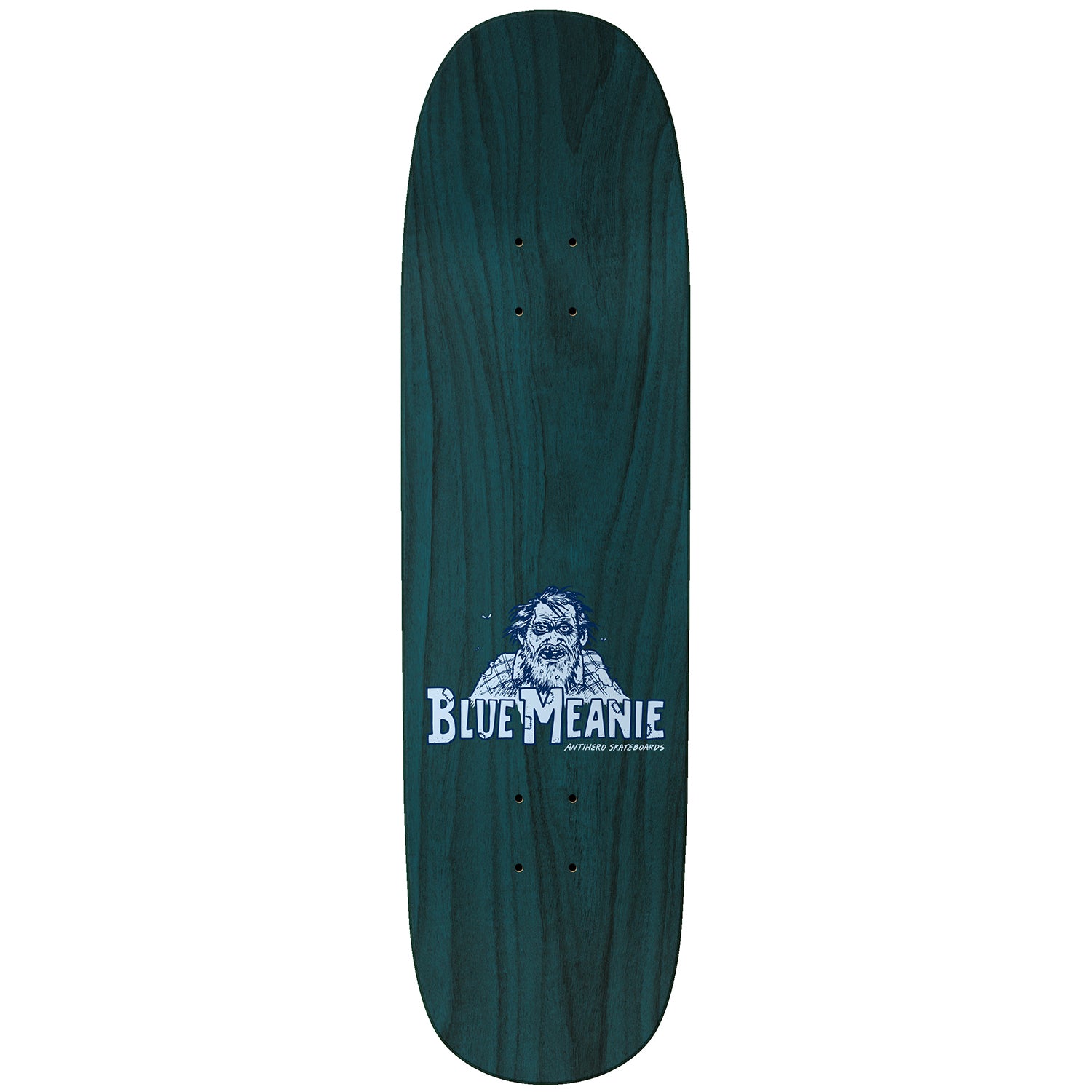 Anti Hero Shaped Eagle Overspray Blue Meanie 8.75 Skateboard Deck