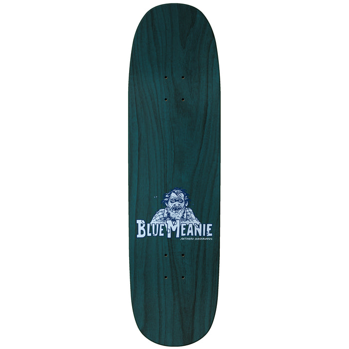 Anti Hero Shaped Eagle Overspray Blue Meanie 8.75 Skateboard Deck