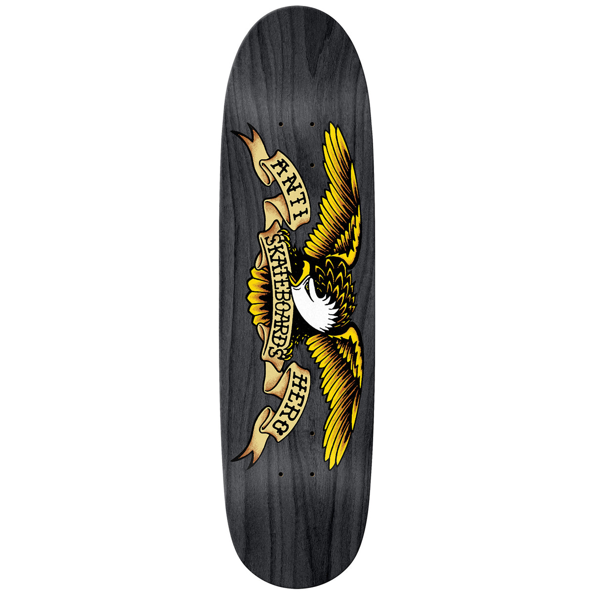 Anti Hero Shaped Eagle Overspray Black Widow 8.5 Skateboard Deck