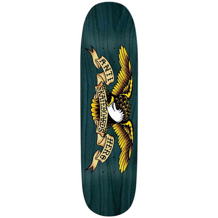 Anti Hero Shaped Eagle Overspray Blue Meanie 8.75 Skateboard Deck