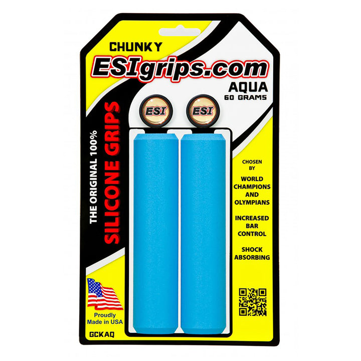 ESI Chunky Grips Aqua