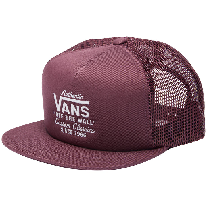 Vans Galer Trucker Hat Prune