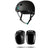 Triple 8 The Certified Sweatsaver Skateboard Helmet + 187 Pro Skateboard Knee Pads