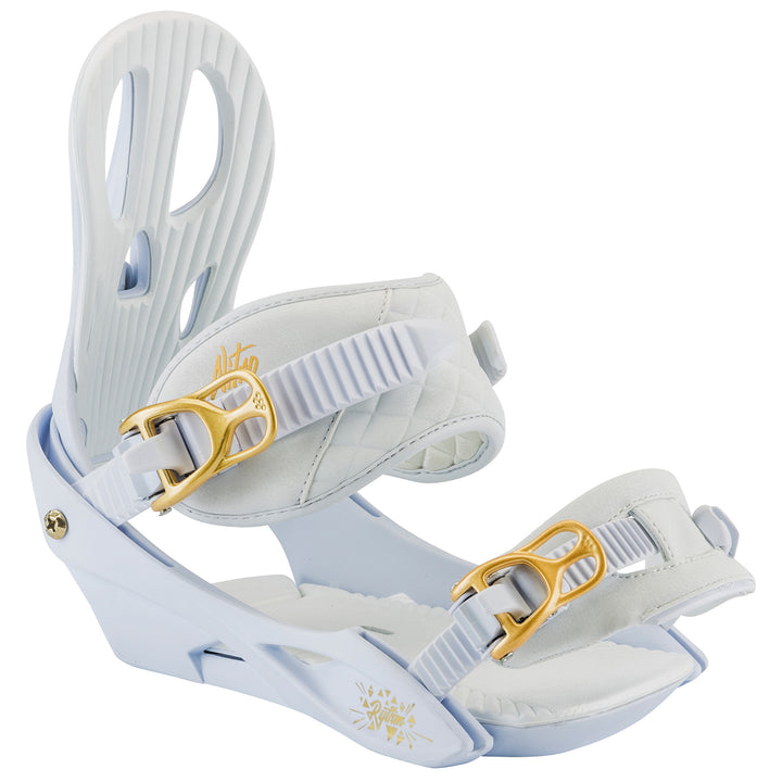 Nitro Rhythm Snowboard Bindings - Women's 2021 White Gold