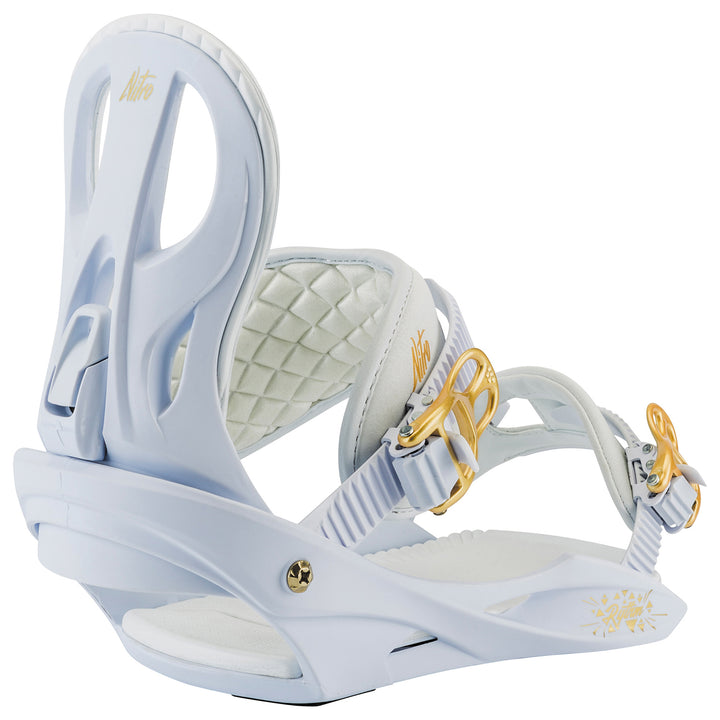 Nitro Rhythm Snowboard Bindings - Women's 2021 White Gold