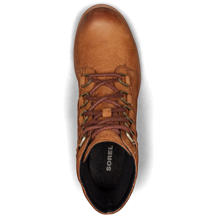 Sorel Phoenix Short Lace Boots - Women's Camel Brown