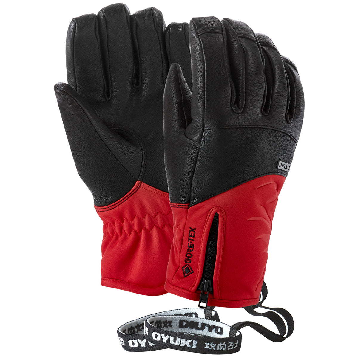 Oyuki Kana GORE-TEX Glove - Women's Black/Haute Red