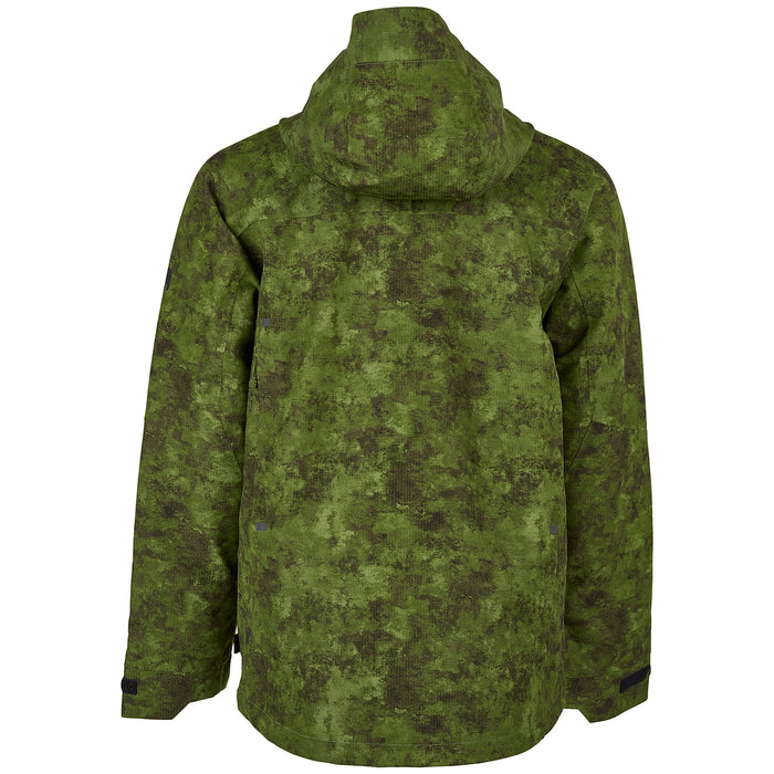 Bonfire Aspect 3L Jacket Green Watercolor