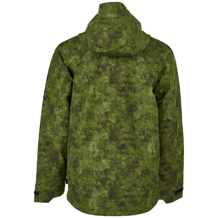 Bonfire Aspect 3L Jacket Green Watercolor