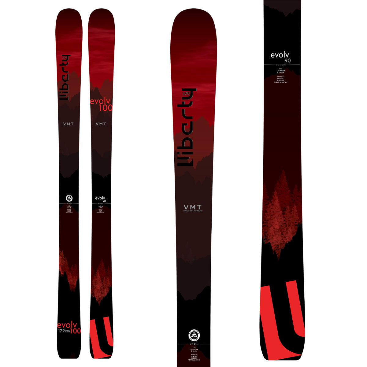 Liberty evolv100 Skis 2020