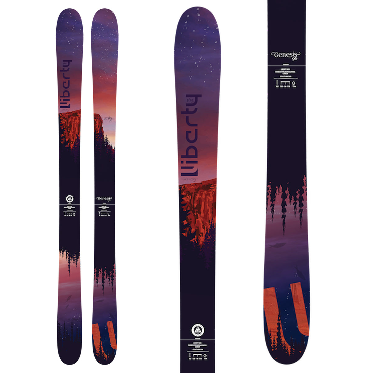 Liberty Genesis 96 Skis - Women's 2020