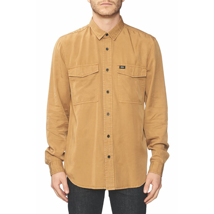 Globe Bowie Long-Sleeve Shirt Pecan