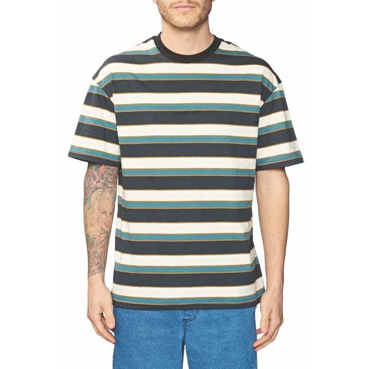 Globe Montage Stripe T-Shirt Shell