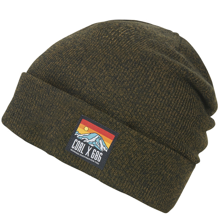 Coal x 686 The Paradise Beanie Golden Brown Marl