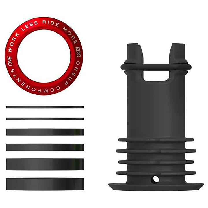OneUp Components EDC Top Cap Red