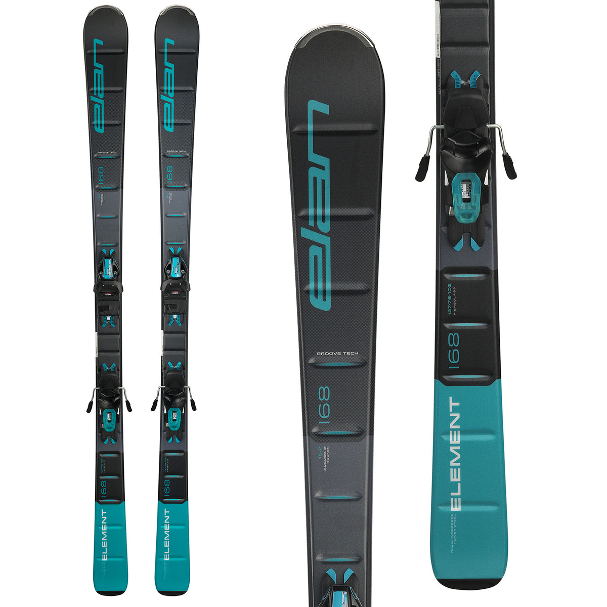 Elan Element Skis + ELW 9.0 Bindings - Women's 2019